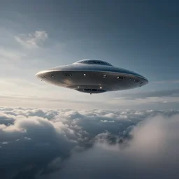 a flying saucer over copenhagen. dramatic lighting. beautiful scenery. cloudscape. aliens.