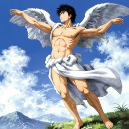 The Creation of Adam by Takeshi Obata