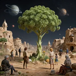 valerian an the city of a thousand planets. A scene from daily life.