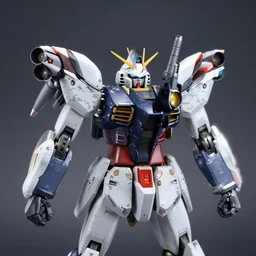 mech boosting forward with its shoulder rocket jets