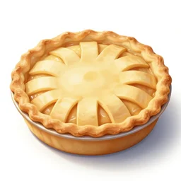 a delicious apple pie
