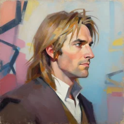 greg manchess portrait painting of boromir as overwatch character, medium shot, asymmetrical, profile picture, organic painting, sunny day, matte painting, bold shapes, hard edges, street art, trending on artstation, by huang guangjian and gil elvgren and sachin teng