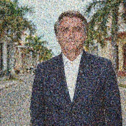 Jair Bolsonaro Vacation in Cuba, portrait photo made by Slim Aarons, award winning