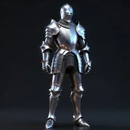 fantasy knight standing full size in pierre raveneau style, valery klishevich, shine armor, dramatic contrast light, hdr, long shot, cinematic, epic,, volumetric light, neon lit, ray - tracing, 4 k, fine details, unreal engine 5, dark background, digital art