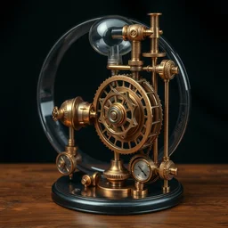 steampunk perpetual motion machine