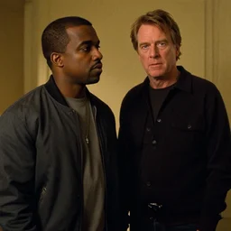 film still of kanye west as jack torrance in the shining, 8 k