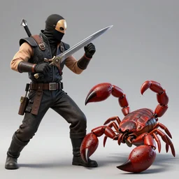 homeless sub zero from mortal kombat in a mask fighting homeless scorpion, by bruce gilden, on a parking lot, overexposed, harsh flash, grainy, dim color, magnum photos