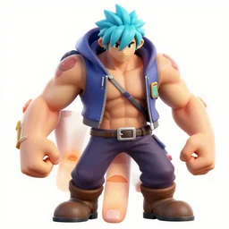 ukiki in smash bros, accurate anatomy, accurate hands, highly detailed, digital art,