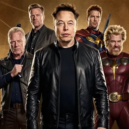 elon musk as kang the conqueror in a Marvel movie by nuri iyem, james gurney, james jean, greg rutkowski, anato finnstark. hyper detailed, 50mm, award winning photography.
