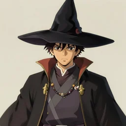 male mage portrait, fantasy, pointed hat, shinkai makoto studio ghibli studio key hideaki anno sakimichan stanley artgerm lau rossdraws james jean marc simonetti elegant highly detailed digital painting artstation pixiv