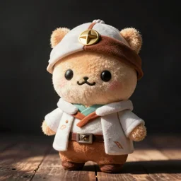 cute fumo plush of an RPG healer class