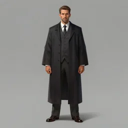 concept art of lawyer by jama jurabuev, full body, artstation