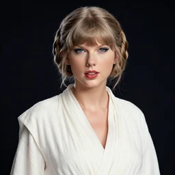 full portrait of taylor swift as princess leia in star wars, hyper detailed, award winning, exploring the galaxy painting by chiara bautista and karl kopinski and kim jung giu and weta studio, and lucasfilm and jesper ejsing and norman rockwell greg rutkowski frank frazzeta