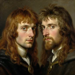 arthur pendragon and merlin. close up of their faces. natural lighting. highly detailed painting by gaston bussiere, j. c. leyendecker, greg rutkowski 8 k