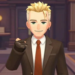 saul goodman vtuber, avatar, in vrchat