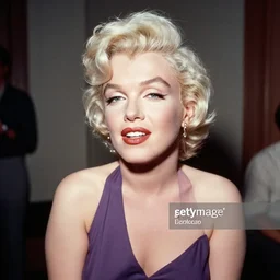 1960s color photograph of Marilyn Monroe no makeup, casual setting, getty image, candid moment, kodak film