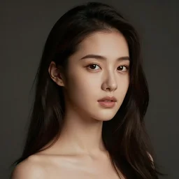 portrait of a girl similar to Devon Aoki