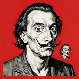 red conceptual post - mortem monumental portrait made by escher and william blake and salvador dali, highly conceptual art, intricate detailed painting, illustration sharp detail, manga 1 9 9 0