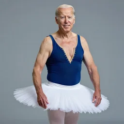 joe biden wearing a tutu