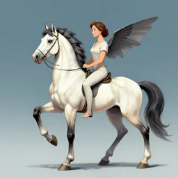 chimera of a horse and a human
