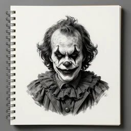 asset sheet, material study ( caricature ) evil clown by mark ryden dark foreboding