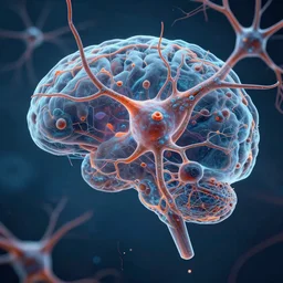 spacious neurons inside the mind, design by johannes itten, unreal engine, ray tracing, trending on artstation, 4 k