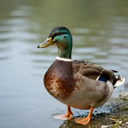 thinking of duck, stock image