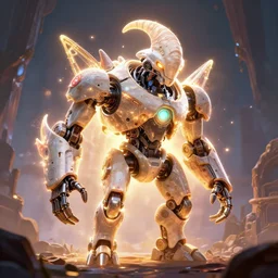 shellsnapper machine mecanical creature robot of horizon forbidden west horizon zero dawn radiating a glowing aura global illumination ray tracing hdr fanart arstation by ian pesty and alena aenami artworks in 4 k