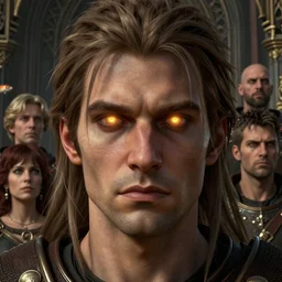 medieval giger closeup face portrait of udo kie as yuri from red alert 2 with glowing eyes, nicoletta ceccoli, mark ryden, lostfish, hyung tae, frank frazetta, depth of field, detailed and intricate gothic environment, 8 k resolution, hyperrealistic, octane render