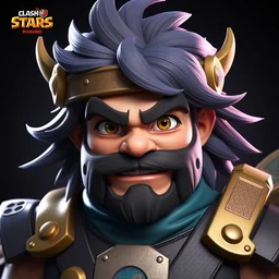 portrait 🤖🐶, octane render, detailed, brawl stars, unreal engine 5, cinema 4 d cinematic, artstation, greg rutkowski, clash of clan, clash royal