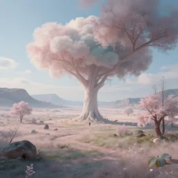 surreal dreamscape of what and AI dream looks like