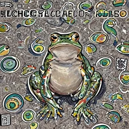 michael jackson as a frog