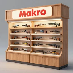 A Makro shop but its a weapons dealership