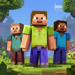 minecraft lords, designed by Greg Rutkowski, Trending on Artstation