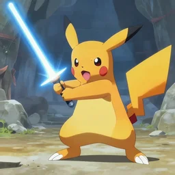 lightsaber wielding pokemon