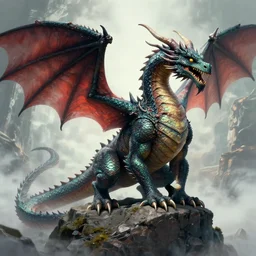 Half-dragon