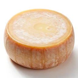 round aged cheese with eyes