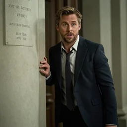 ryan gosling robbing the bank