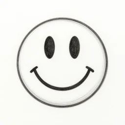 a minimalistic drawing of a smiley face upside down, digital art, trending on artstation, fine details, highly detailed, ultra detailed