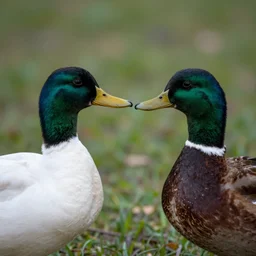 two head duck