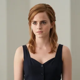 Movie still of Emma Watson in Foundation