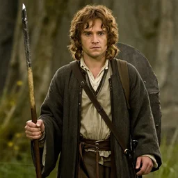 dwayne the rock johnson as frodo baggins in lord of the rings