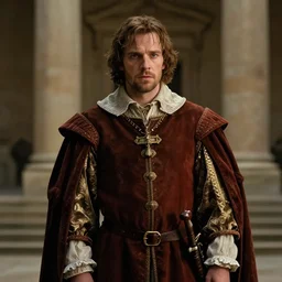 French medieval king in American Psycho (1999)