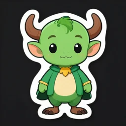 cute mandrake sticker