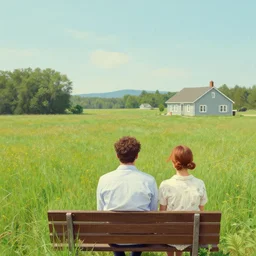 artgerm, spike jonze, wes anderson, a beautiful scenic painting, wlop