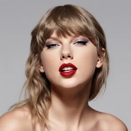 taylor swift with a jumbled up face