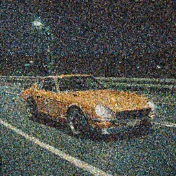 Datsun 240z Nissan S30 Fairlady Z racing down high way night time japan film photo motion blur front side view ((((Wadim Kashin Wenjun Lin))))