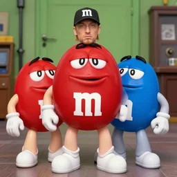 eminem as an m & m