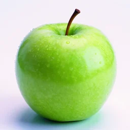 a beautiful photo of a green apple, css filter : invert ( 1 0 0 % ), color inversion
