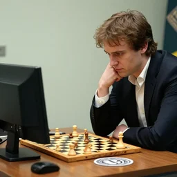 garry kasparov returns to the scene of defeat by an ibm computer and begins a rematch. he wins in no time after locating the power cord and cutting. ibm coders are not impressed